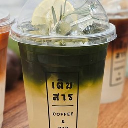 ชาเขียวน้ำผึ้งมะนาว