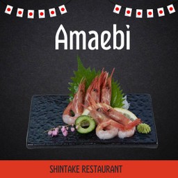 กุ้งหวานซาชิมิ