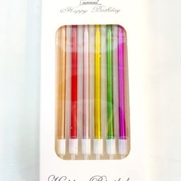 เทียนยาวสีพาสเทล