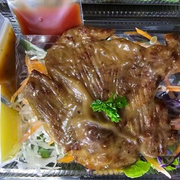 สเต๊กหมูพริกไทยดำ