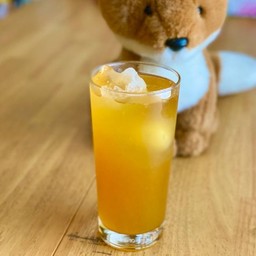 Ice Green Tea Calamansi Syrup