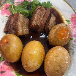 ชุดใหญ่ไข่พะโล้(ไข่เป็ด)+สามชั้นนุ่มๆสูตรโบราณตามกระแสพี่อ.