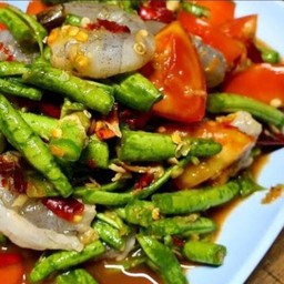ตำกุ้งสด