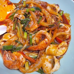 ผัดพริกเผา ( กับข้าว )