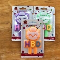 เทียนแฟนซี สิงโต