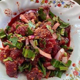 ลาบเนื้อ(ดิบ)