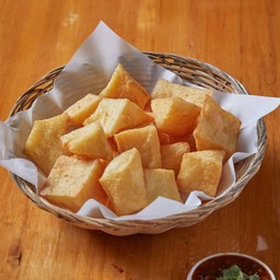 ข้าวฟืนทอด