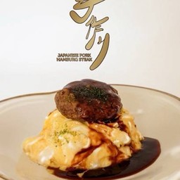 Japanese pork hamburg steak