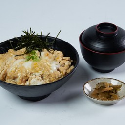 ข้าวหน้าหมูทอด