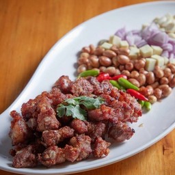 แหนมซี่โครงทอด