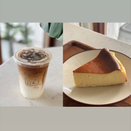 🌟Happy cheese day 🧀 Basque cheese & your cup ☕️🧀