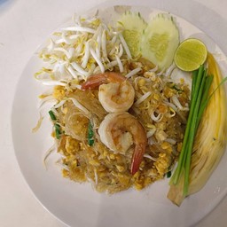 ผัดไทย กุ้งสด