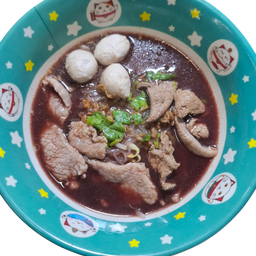 บ้านก๋วยเตี๋ยวหมูน้ำตก-น้ำใส (ข้างเซเว่นตลาดสะพานพุทธ)