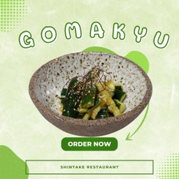 แตงกวายำน้ำมันงา