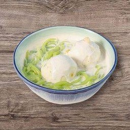 ไอศกรีมกะทิรวมมิตร+ลอดช่องน้ำกะทิ