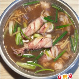 หมึกไข่ต้มส้ม
