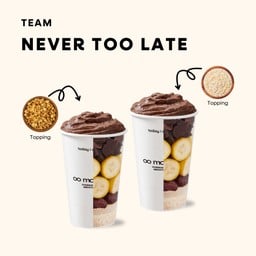 Team Never too late x2 (topping Granola , Overnight oats)