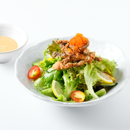 203Crispy Salmon Skin Salad