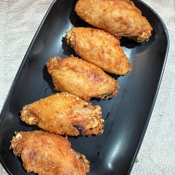 ปีกกลางไก่ทอด