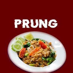 ข้าวผัดรถไฟโบราณหมู