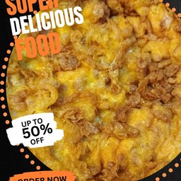 ราชาข้าวราดไข่เจียวฟูกรอบ