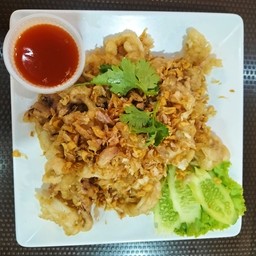 ปูนิ่มทอดกระเทียม