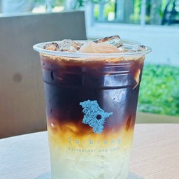 กาแฟน้ำมะพร้าวเย็น