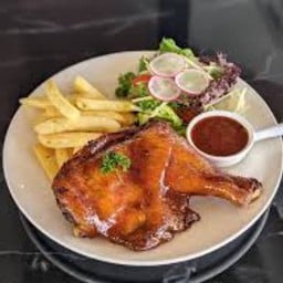 สเต็กไก่บาร์บีคิว