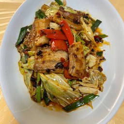 หมูสามชั้นผัดเต้าซี่