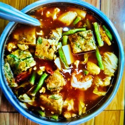 แกงส้มชะอมกุ้ง