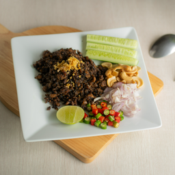 หมูสับผัดหนำเลี๊ยบเยาวราช