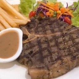 ทีโบนสเต็กซอสพริกไทยดำ