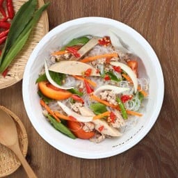 ยำวุ้นเส้นหมูสับ