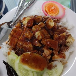 ต้มเลือดหมู ข้าวหมูแดง ก๋วยเตี๋ยว  สาธุ58แยก15