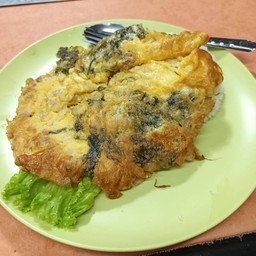 ข้าวไข่เจียวหมูสับสาหร่าย