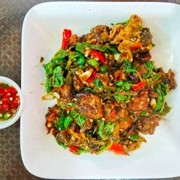 กะเพากบ   ชิ้น