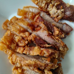 หมูทอด ติดมัน(ไม่มีหนัง) ขีดละ