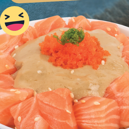 ข้าวคานิมิโซะxแซลมอน
