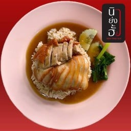 ข้าวหน้าเป็ดย่าง+หมูแดง