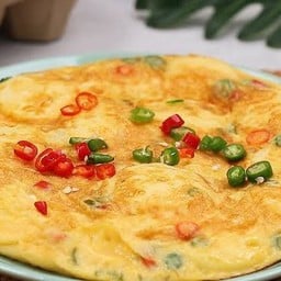 ข้าวไข่เจียวพริกสด