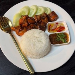 ข้าวหน้าไก่ย่าง