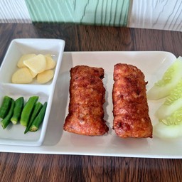 แหนมทอด