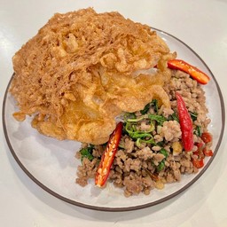ข้าวกระเพราหมูสับ