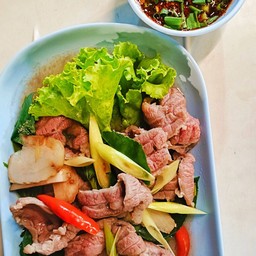 ลวกจิ้มเนื้อ