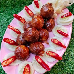 ไส้กรอกอีสานทอด