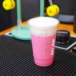 นมชมพูเย็น