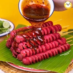 ใส้กรอกแดงเกรียวทอด