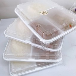 ข้าวราด แกงหมูมะเขือพวง+ผัดขิงไก่ (หมายเหตุ ไม่สามารถเปลี่ยนเมนูได้)