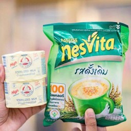 นมหมีปั่นเนสวีต้า