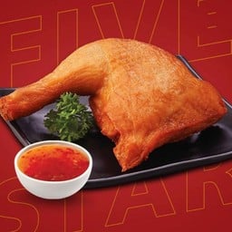 น่องสะโพกไก่ทอดสูตรน้ำปลา